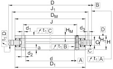 Axial/radial bearings - YRTM260