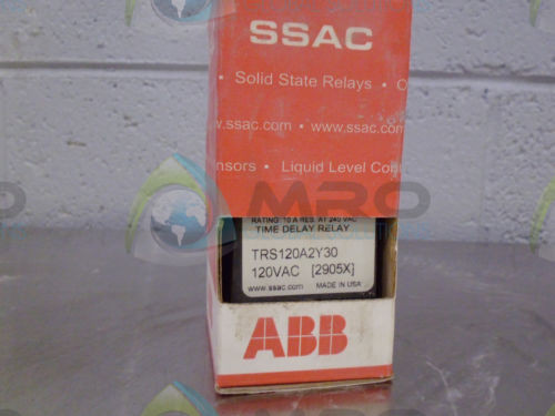 ABB TRS120A2Y30 TIME DELAY RELAY *NEW IN BOX*
