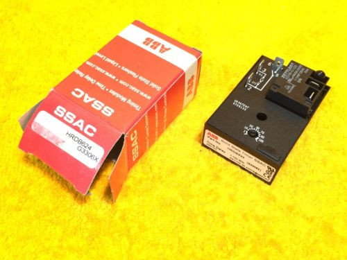 ***NEW*** ABB SSAC HRDB624 SOLID STATE TIME DELAY TIMER G3306X
