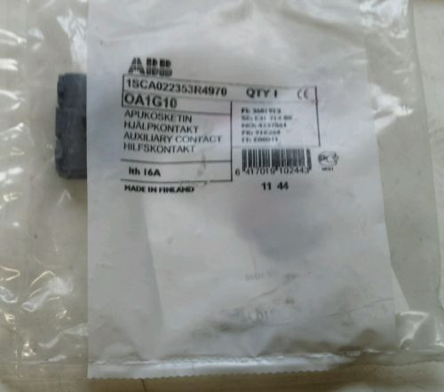 NEW ABB AUXILIARY CONTACT OA1G10 1SCA022353R4970