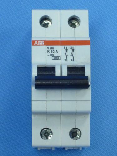ABB S202P K10A 2-Pole Circuit Breaker ABB