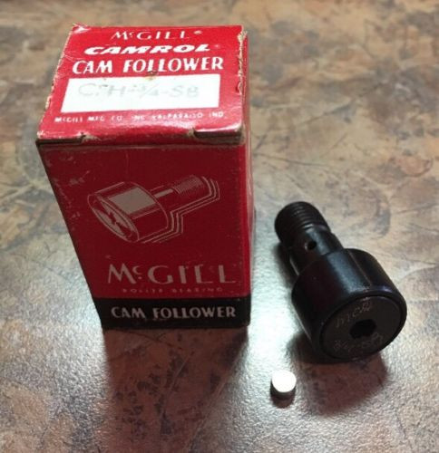 McGill Roller Bearing CFH 3/4 SB Cam Follower 3/4" Roller Diameter 7/16" Stud