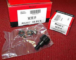 McGill - 19mm, Metric Cam Follower - Part #MCFE-19 - Box of 10 pieces - NEW