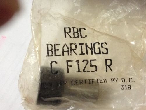 1 new RBC bearing F125-R Cam Follower  NEW 1 1/4"   3/4 dia shaft 1 1/8" in box
