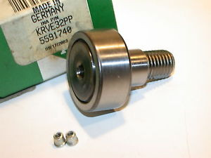 UP TO 8 NEW INA 32MM NEEDLE ROLLER CAM FOLLOWER BEARINGS KRVE32PP
