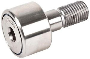 Smith Bearing CR-1-XB-SS Cam Follower Needle Roller Bearing, Stud Type with