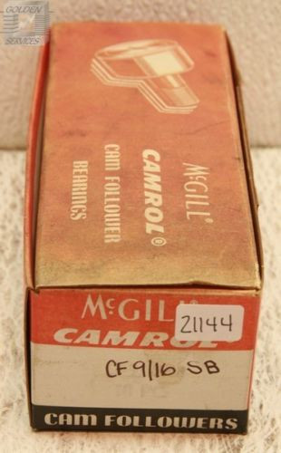 McGill CF-9/16-SB Cam Follower Bearings (Lot of 10)