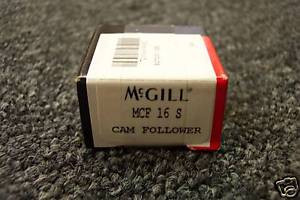 MCGILL MCF 16 S CAM FOLLOWER NEW CONDITION IN BOX