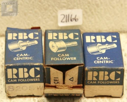 RBC S20SW Cam Follower Bearings (Lot of 3)