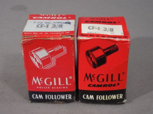 LOT of 2 McGill Camrol Cam Follower CF-1 3/8