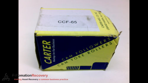 CARTER CNB-64-S, STANDARD SLOTTED SEALED CAM FOLLOWER, ROLLER DIAMETER,  #204524