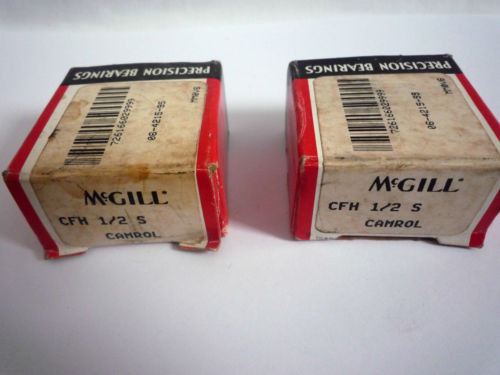 2 MCGILL CFH 1/2 S CAMROL CAM FOLLOWERS / NEW OLD STOCK