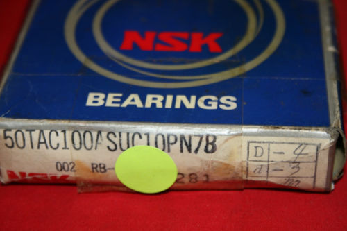 NEW NSK Super Precision Ball Screw Bearing 50TAC100ASUC10PN7B  - BNIB (open pkg)