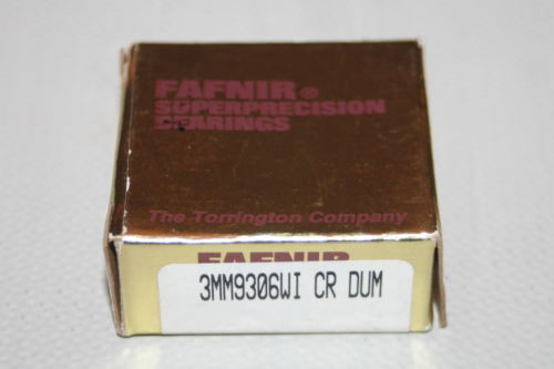 Fafnir Torrington 3MM9306.WI.CR.DUM Super Precision Bearings (Set of 2) * NEW *
