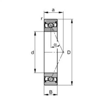 Spindle bearings - HCS7001-E-T-P4S