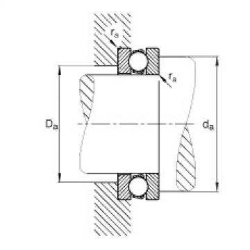 Axial deep groove ball bearings - 51164-MP