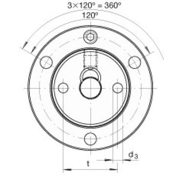 Axial conical thrust cage needle roller bearings - ZAXFM1055