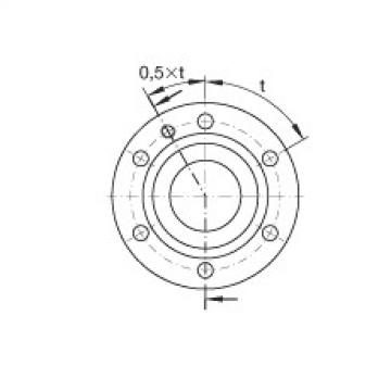 Axial angular contact ball bearings - ZKLF2068-2RS-PE