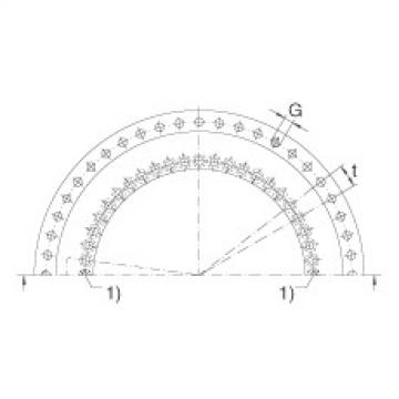 Axial/radial bearings - YRT260