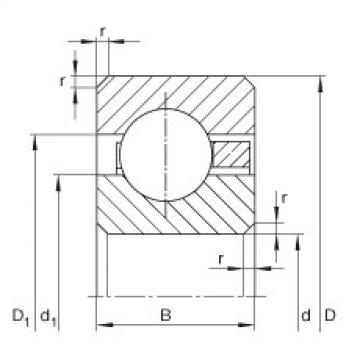 Thin section bearings - CSCB080