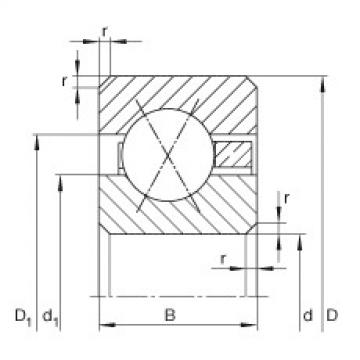 Thin section bearings - CSXD090