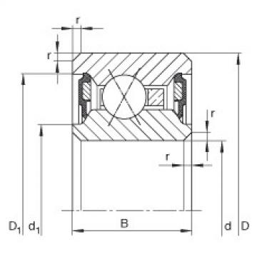 Thin section bearings - CSXU080-2RS