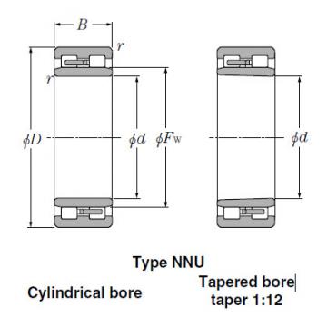 Bearings Cylindrical Roller Bearings NN3956