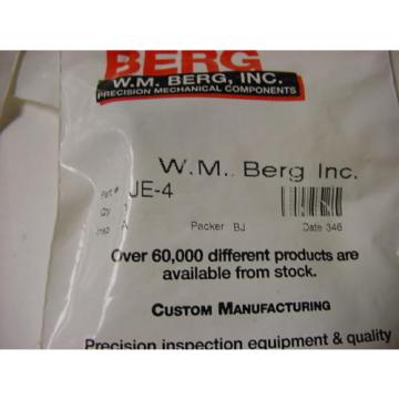 W.M. BERG Cam Follower P/N: JE-4 8/32 thread 303 Stainless Bearing, Lot of 10