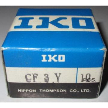 Bearing IKO CF3Y Nippon Thompson 8011017 CAM FOLLOWER PKG 10 NEW Lot Set