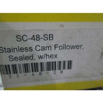 CARTER SC-48-SB 1 1/2&#034; STAINLESS CAM-FOLLOWER