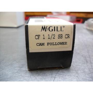 McGill CF 1 1/2 SB CR Flat Cam Follower Stainless Steel  1-1/2&#034;: Roller Dia.