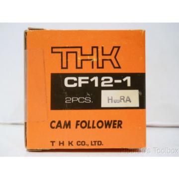 New THK Steel Cam Follower Bearing, 32mm Dia, 40mm Length, CF12-1 HuuRA