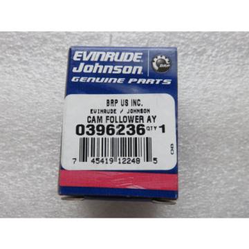 H1C New OMC Johnson Evinrude 0396236 Cam Follower Roller OEM Factory Outboard