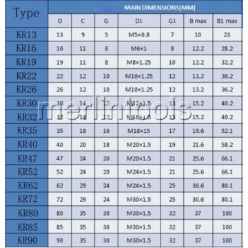 New Cam Follower Needle Roller Bearings Select the size
