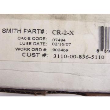SMITH BEARING CR-2-X Slotted Head Cam Follower Dynamic Load-10,370 Lbs. t37