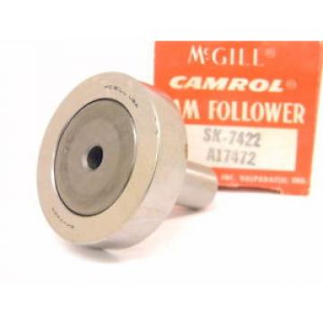NEW McGILL/CAMROL CAM FOLLOWER ROLLER BEARING SK-7422 (A17472)