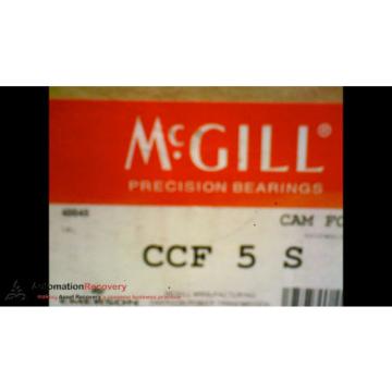 MCGILL CCF 5 S CAM FOLLOWER  5 INCH OUT SIDE ROLLER DIAMETER, NEW #173439