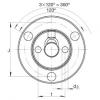 Axial conical thrust cage needle roller bearings - ZAXFM0535