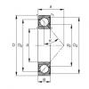 Angular contact ball bearings - 7004-B-XL-2RS-TVP #1 small image