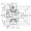 Axial conical thrust cage needle roller bearings - ZAXFM1055 #1 small image