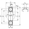 Four point contact bearings - QJ219-N2-MPA