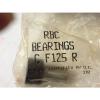 1 new RBC bearing F125-R Cam Follower  NEW 1 1/4&#034;   3/4 dia shaft 1 1/8&#034; in box