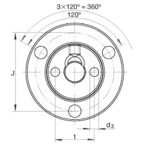 Axial conical thrust cage needle roller bearings - ZAXFM0835 #2 image