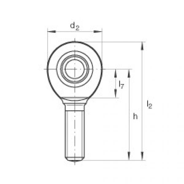 Rod ends - GAL45-UK-2RS #2 image