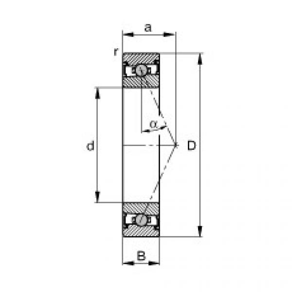 Spindle bearings - HCS7001-E-T-P4S #1 image