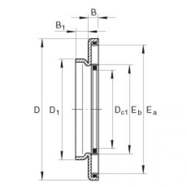 Axial needle roller bearings - AXW15 #1 image