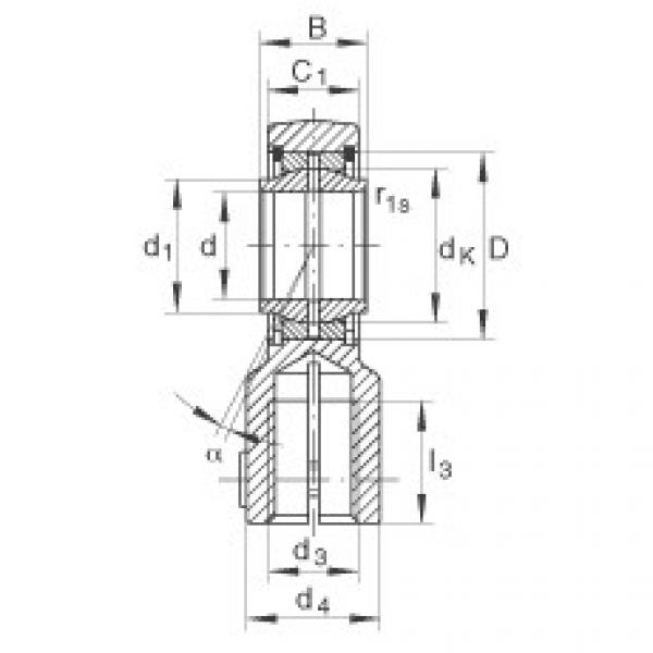 Hydraulic rod ends - GIHNRK20-LO #1 image