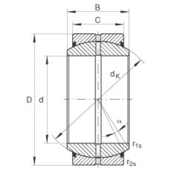 Radial spherical plain bearings - GE30-DO-2RS #1 image