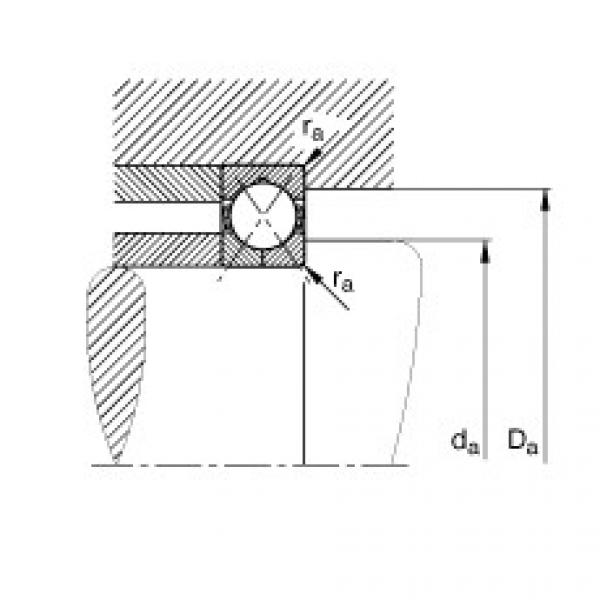 Four point contact bearings - QJ205-XL-MPA #2 image