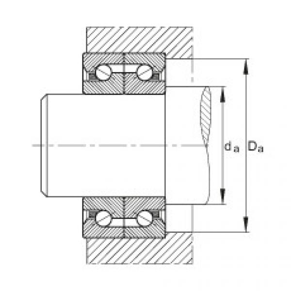 Axial angular contact ball bearings - BSB3062-SU #3 image